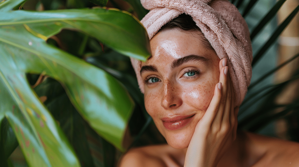 6 Best Tips for Achieving Natural Skincare Routine illustrated Tea Cup
