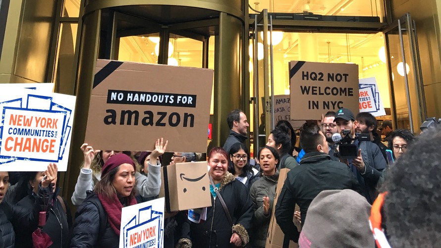 After Pressure from Officials and Community, Amazon Drops Plans to