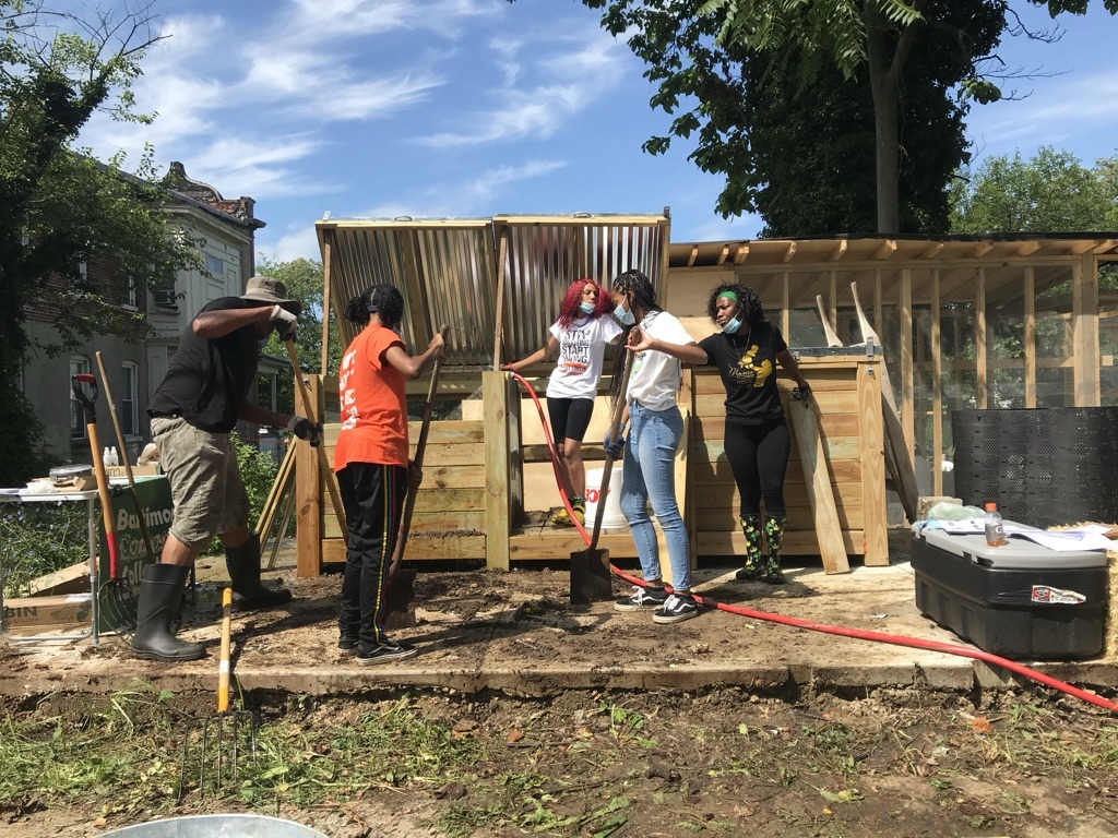 ILSR Supports Community Composting in Baltimore Institute for Local