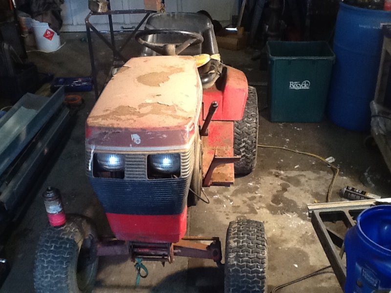 Wheel Horse 414-8 restoration. | Arborist, Chainsaw & Tree Work Forum
