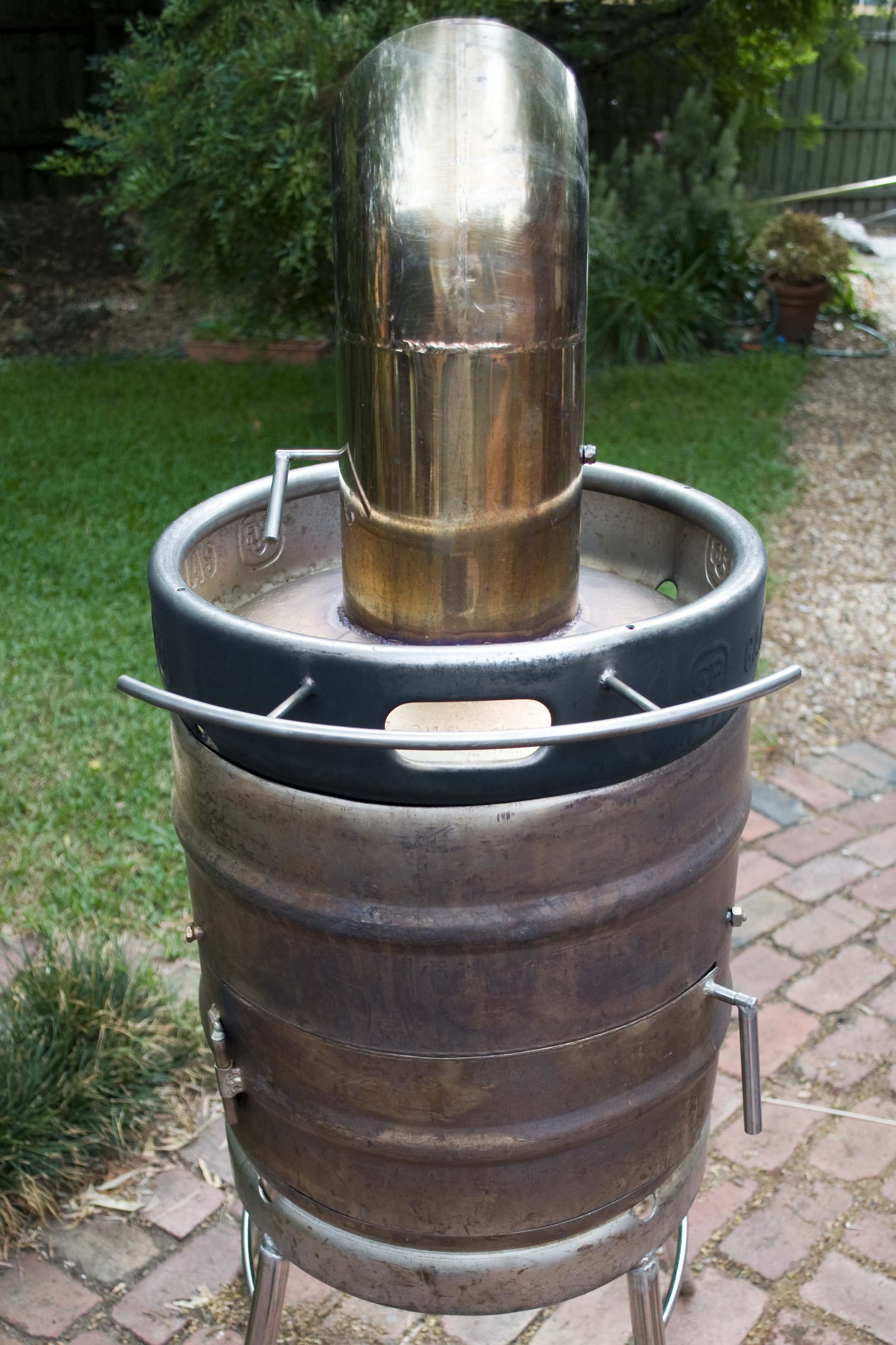 Beer Keg Pizza Oven (wood Fired) Australia & New Zealand Homebrewing