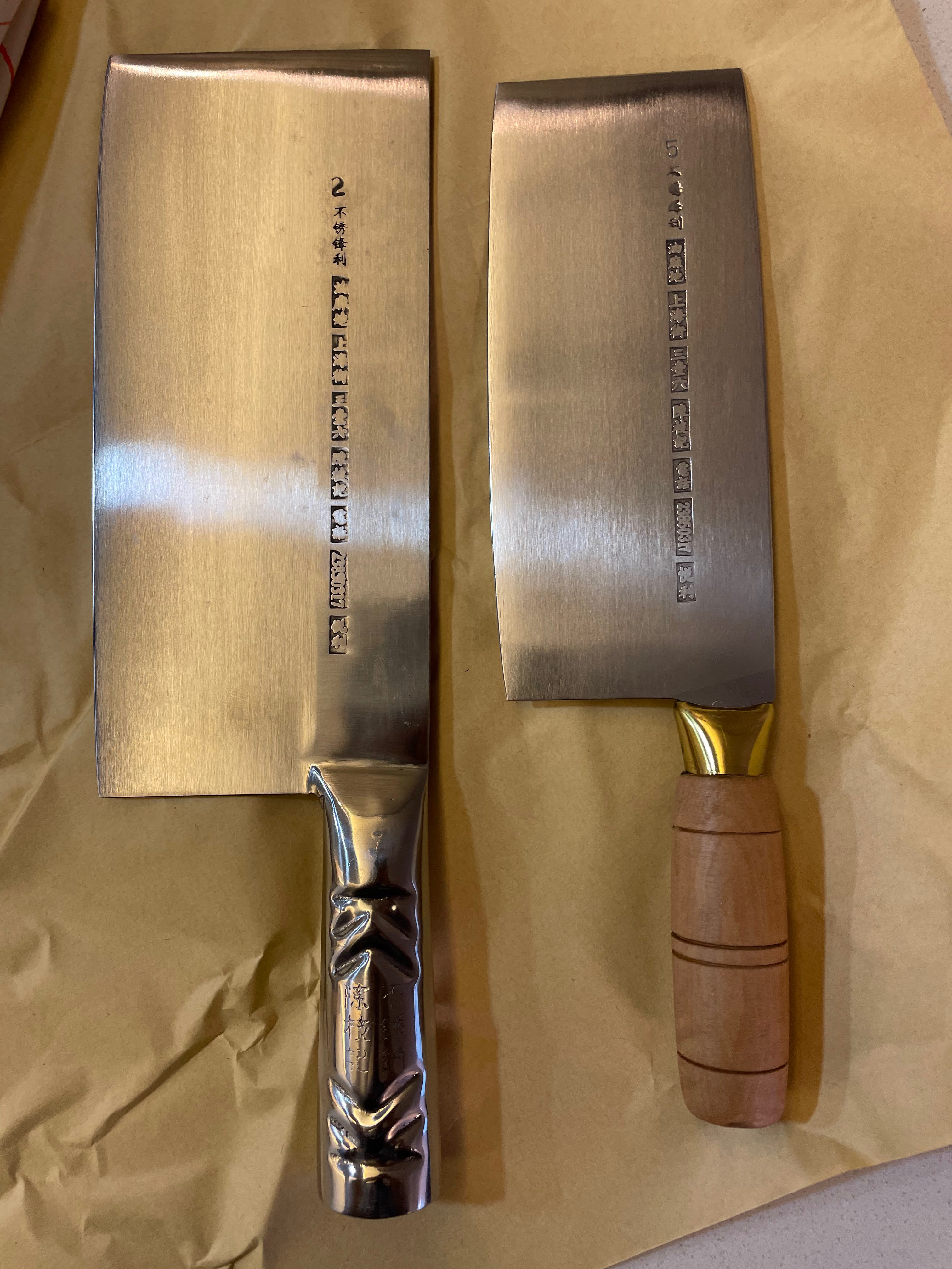Choosing a CCK Cleaver for specific purpose Kitchen Knife Forums