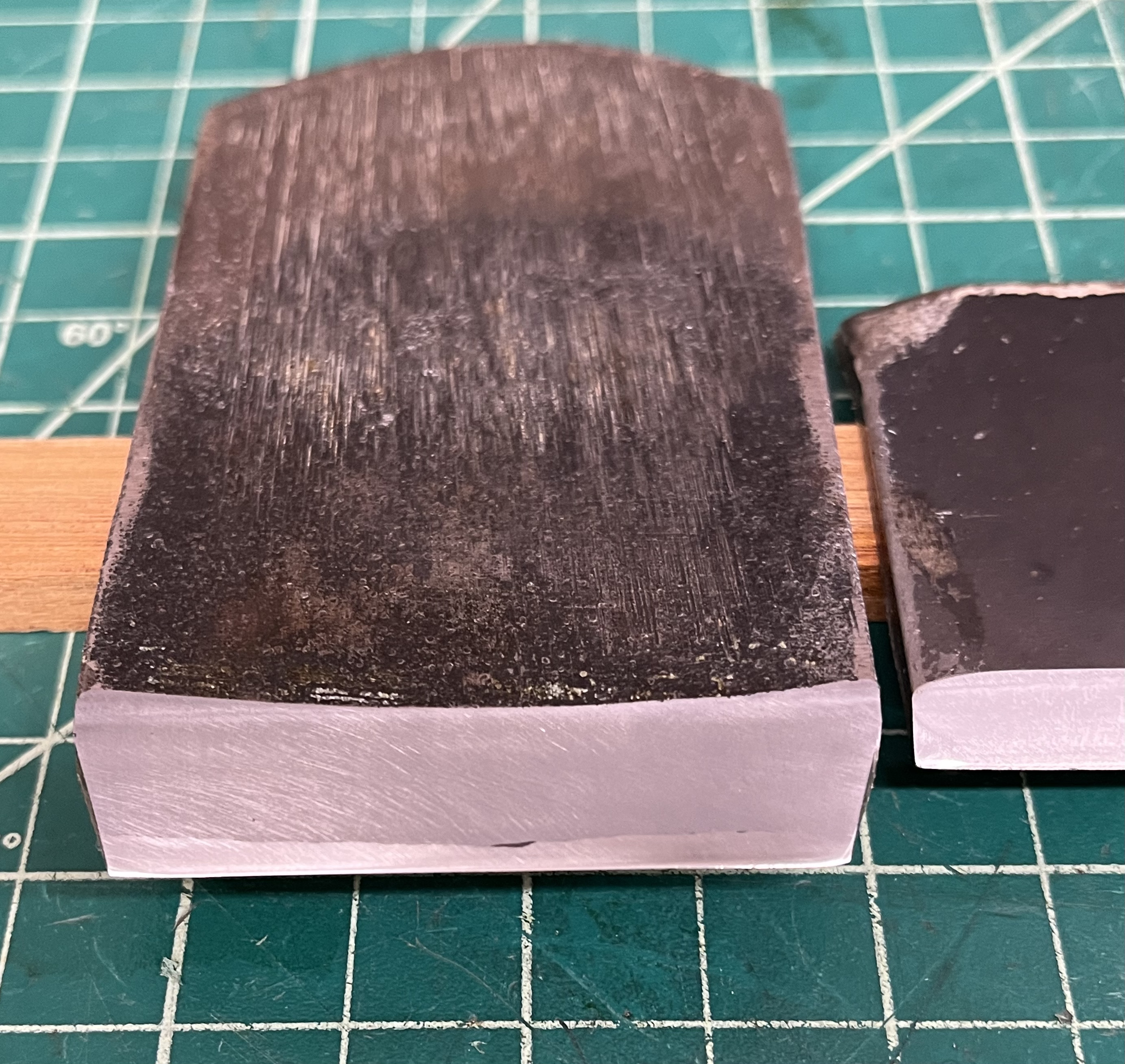 SOLD Japanese Kanna Blade and breaker set, 56mm wide blade. Kitchen