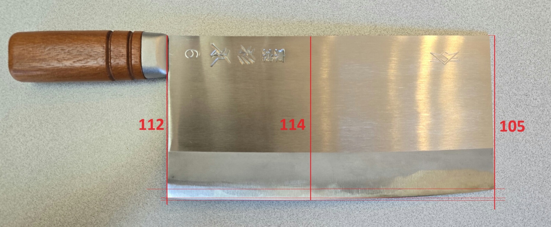 Cleaver Dimensions Please! (help a woodworking project) Kitchen Knife