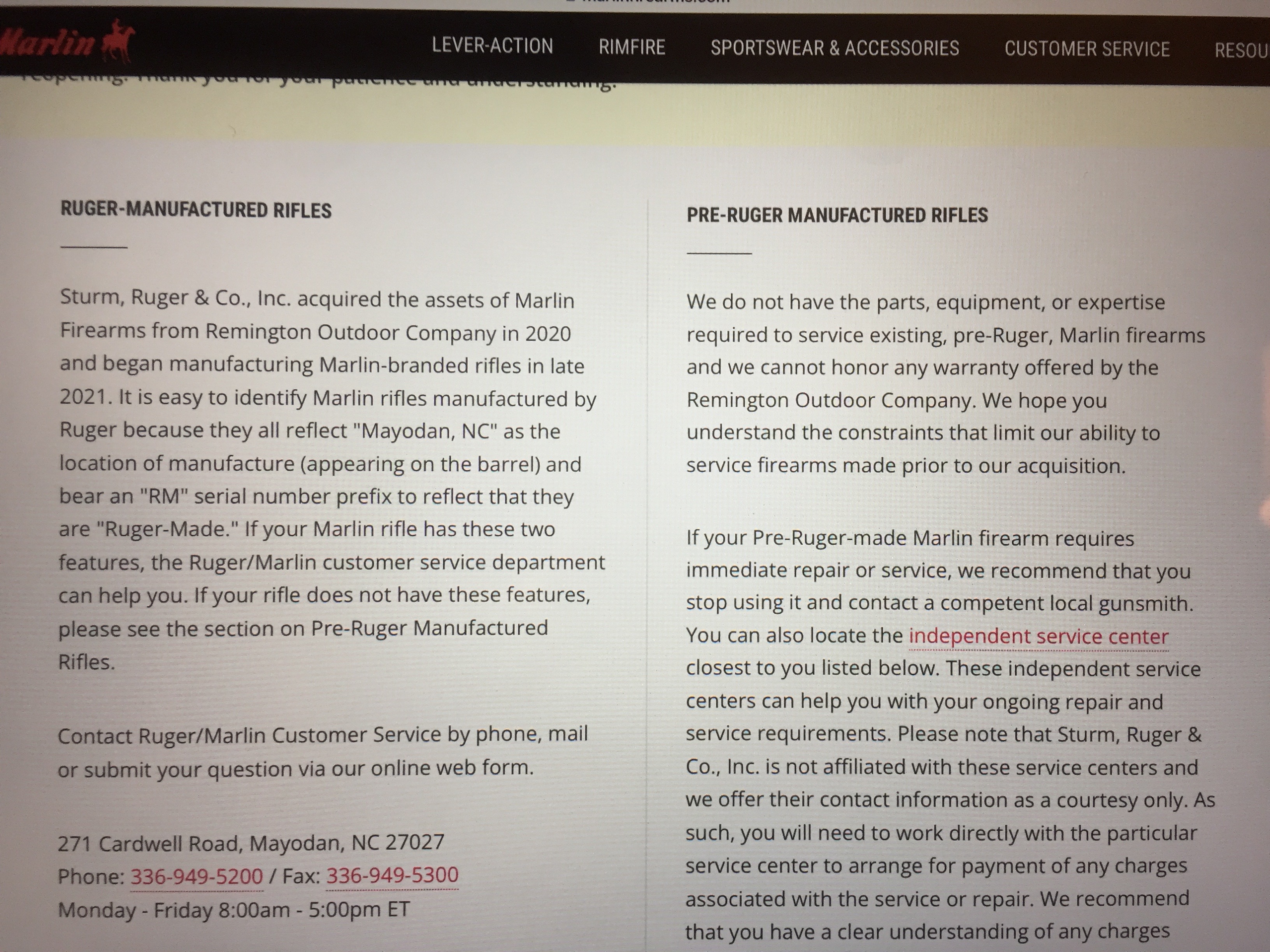 Remington customer support and warranties Page 2 Oklahoma Shooters