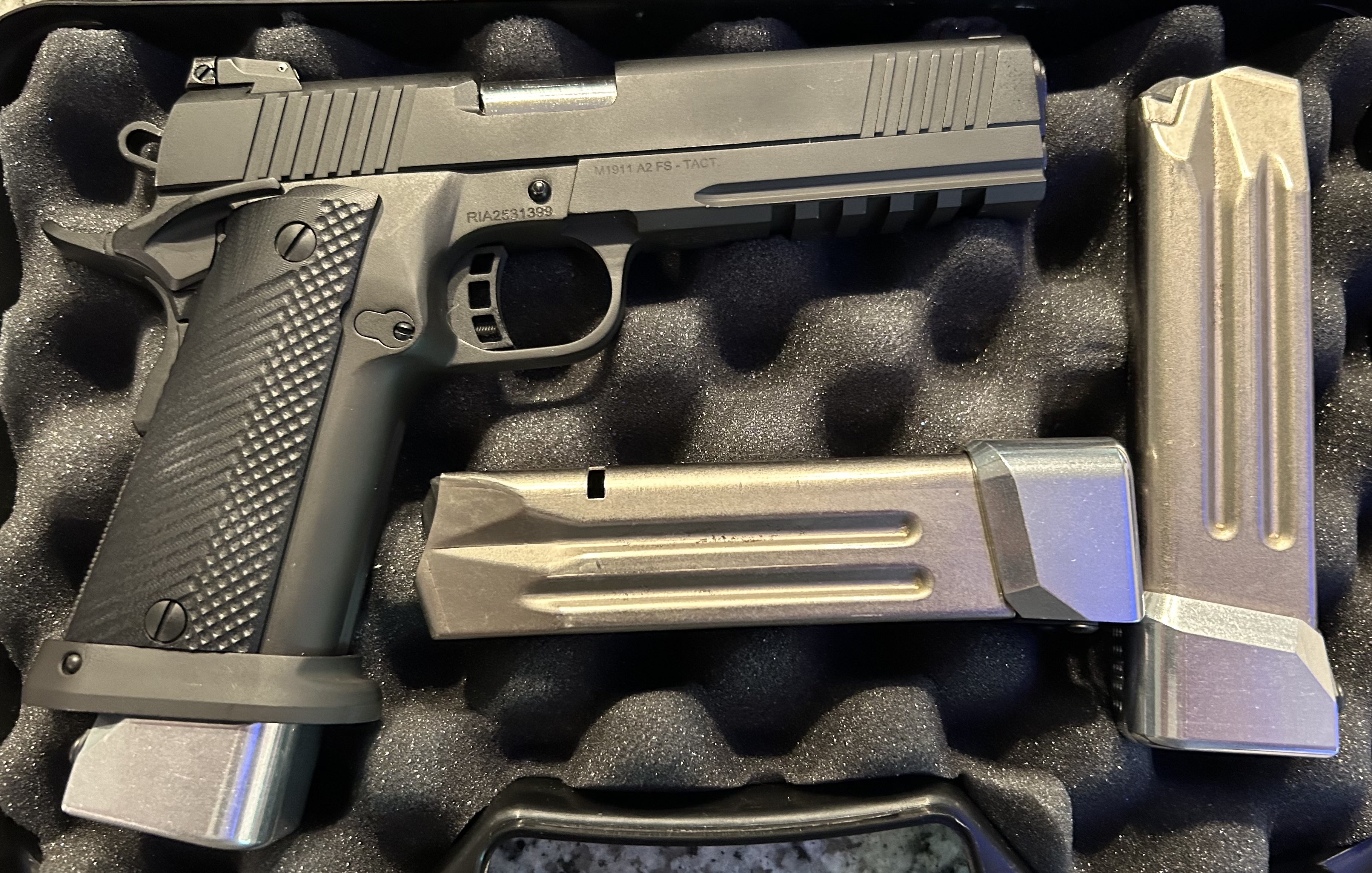 North East OK WTS RIA TAC Ultra HC 1911 Double Stack w/ extra mags