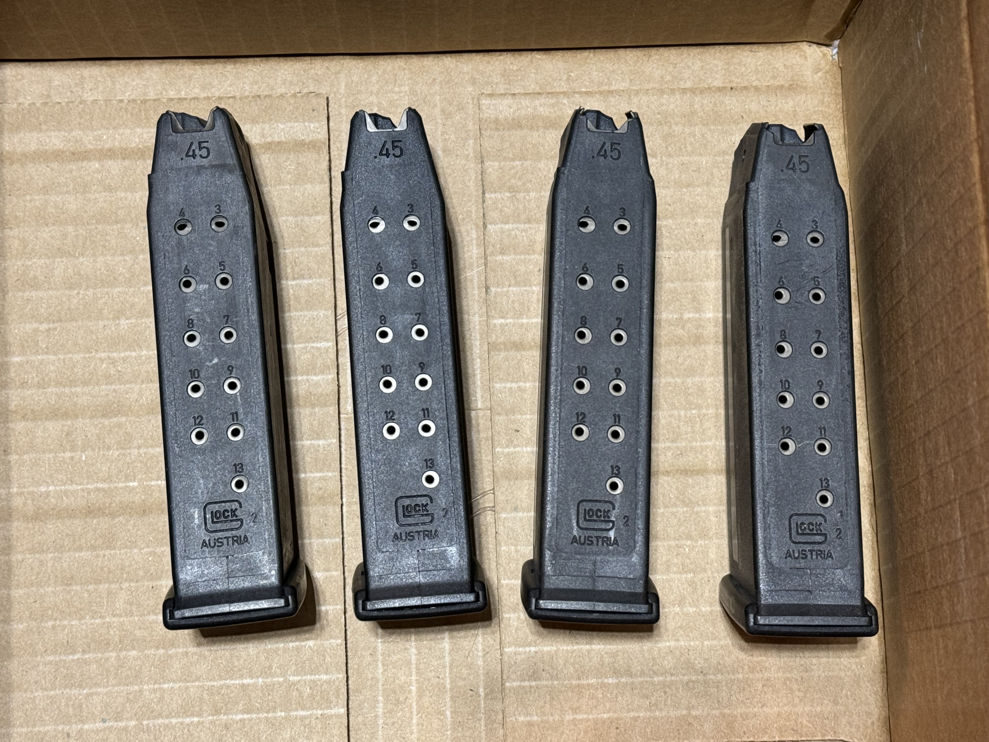 Oklahoma City Glock 21 Magazines Oklahoma Shooters