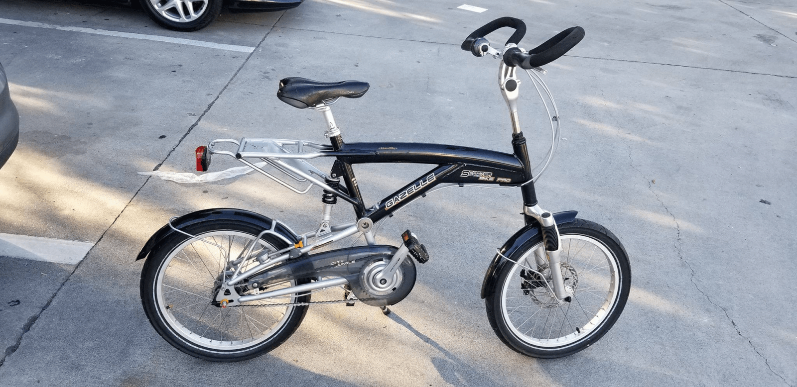 Unusual Gazelle Full Suspension Frame and Fork for 20" Wheels Rat Rod