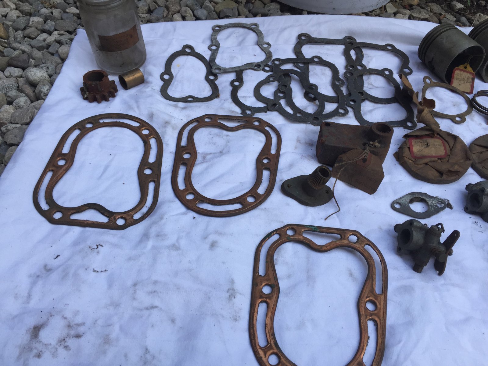 NOS engine parts. Bike? Rat Rod Bikes Bicycle Forum