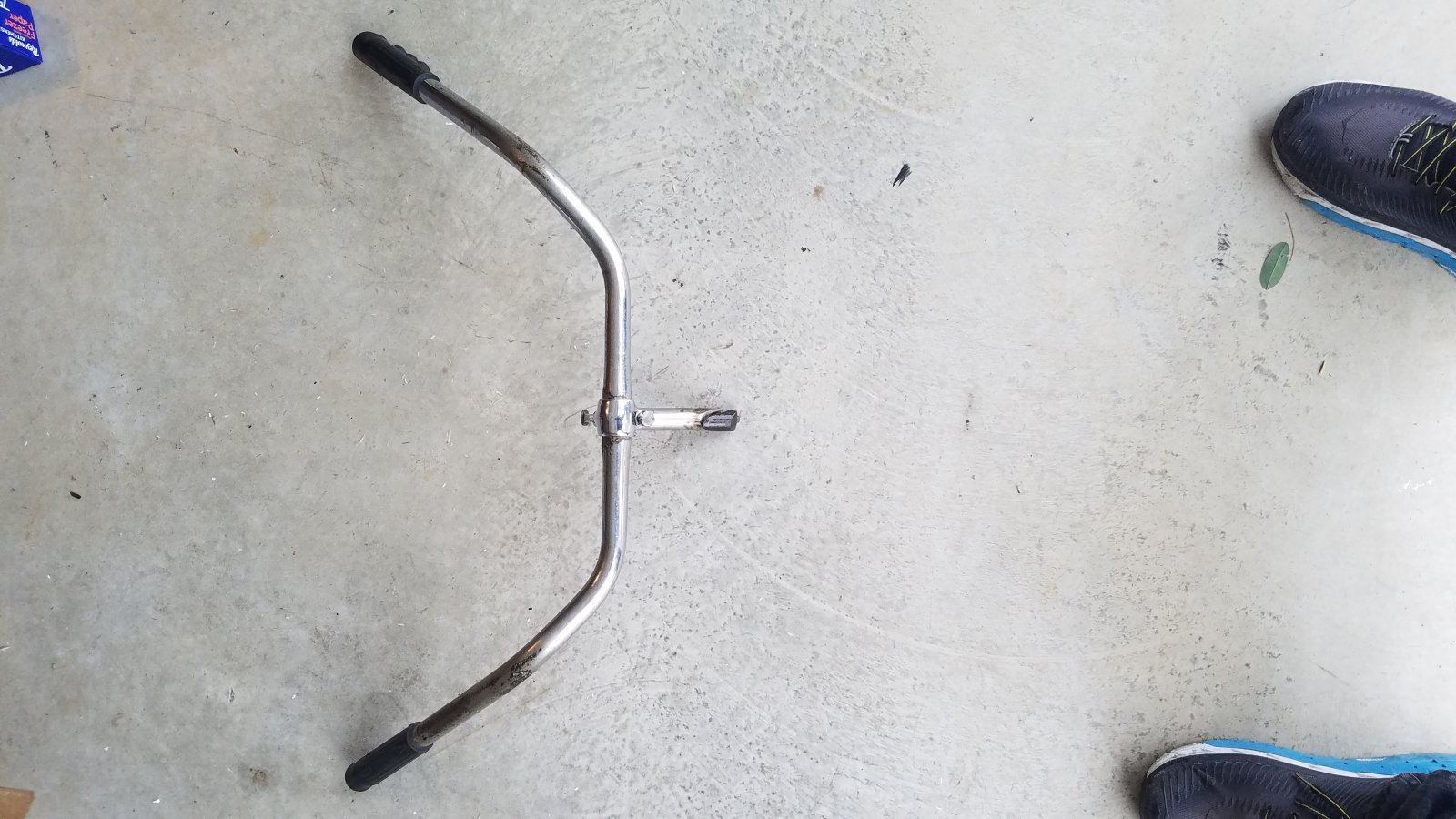 SOLD vintage bicycle handlebars extra wide with gooseneck Rat Rod Bikes Bicycle Forum