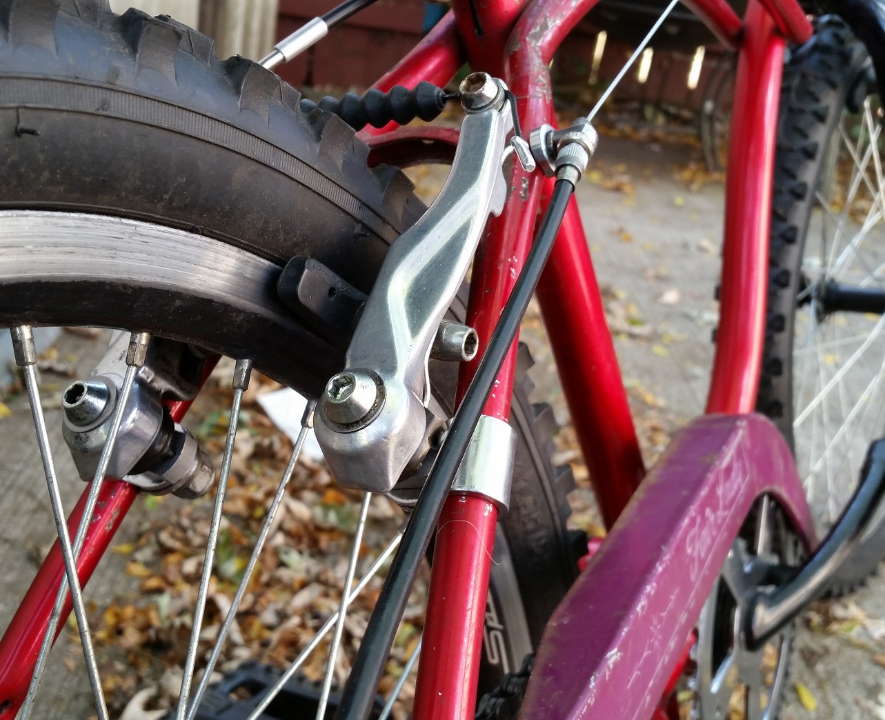 Bolton kit for Vbrakes on an old cruiser frame? Rat Rod Bikes