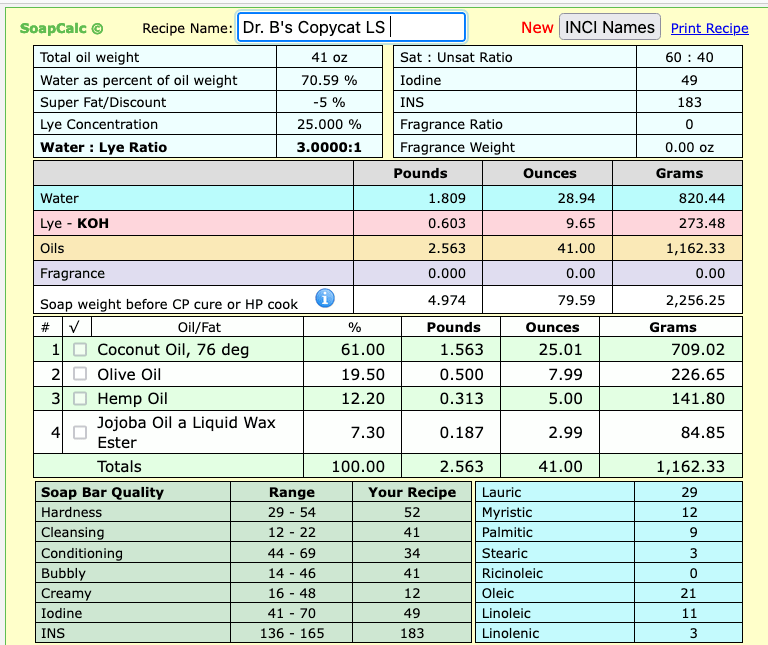 Dr. Bronner's Copycat LS Soapmaking Forum Soap & Candle Forums