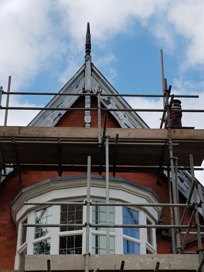 Timber for roof finial UK