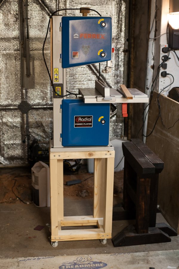 Aldi Ferrex 10" Bandsaw stand UK