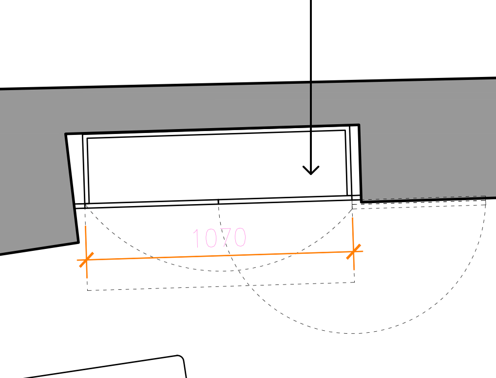 floating shelves in awkward alcoves UK