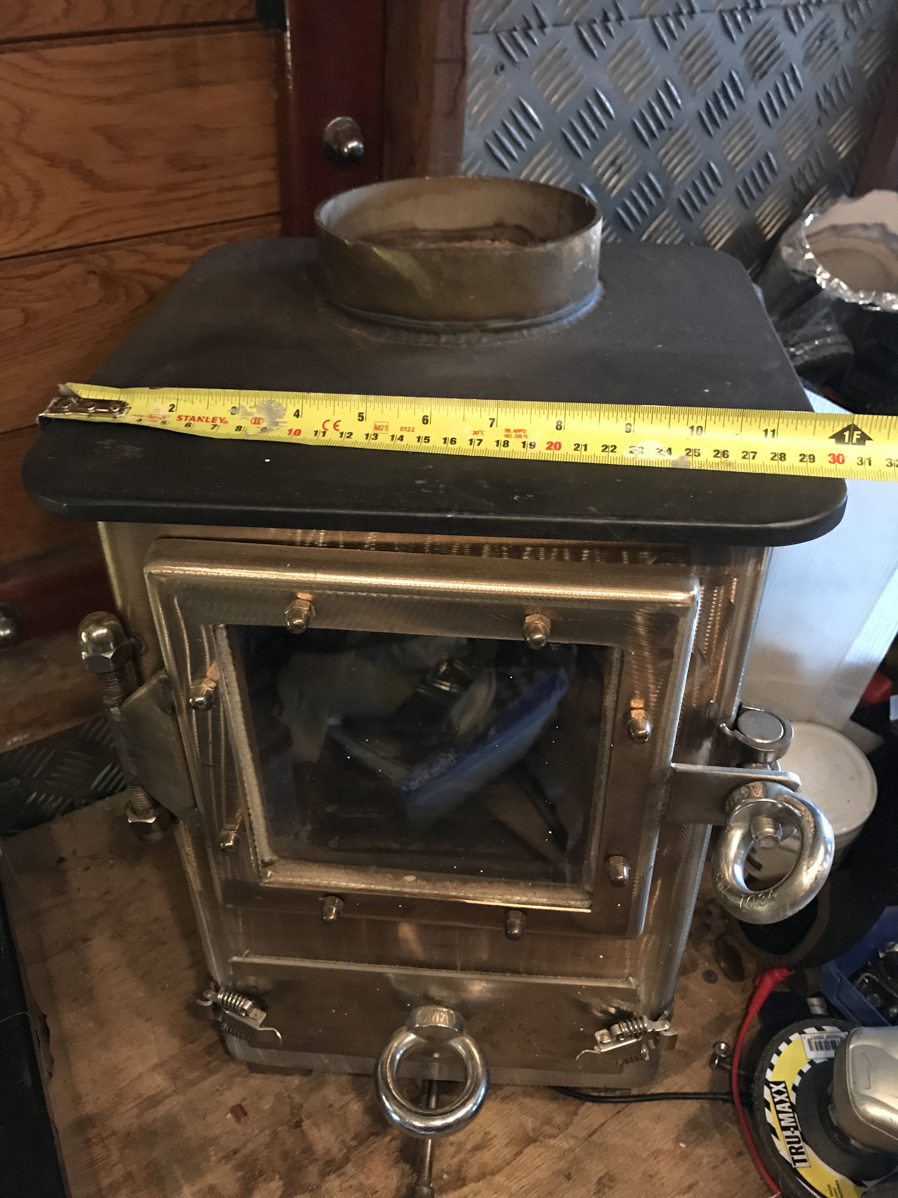 Wood burning stove for the Page 5 UK