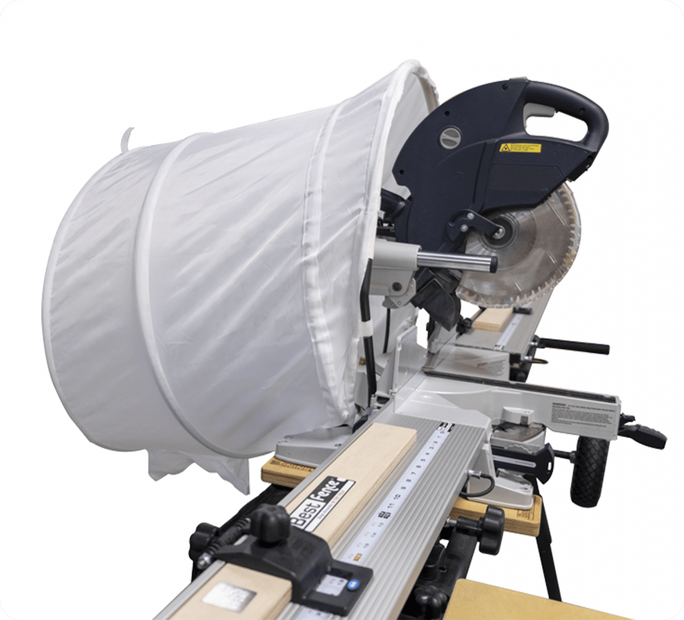 DeWalt DWS780 Mitre saw dust extraction UK