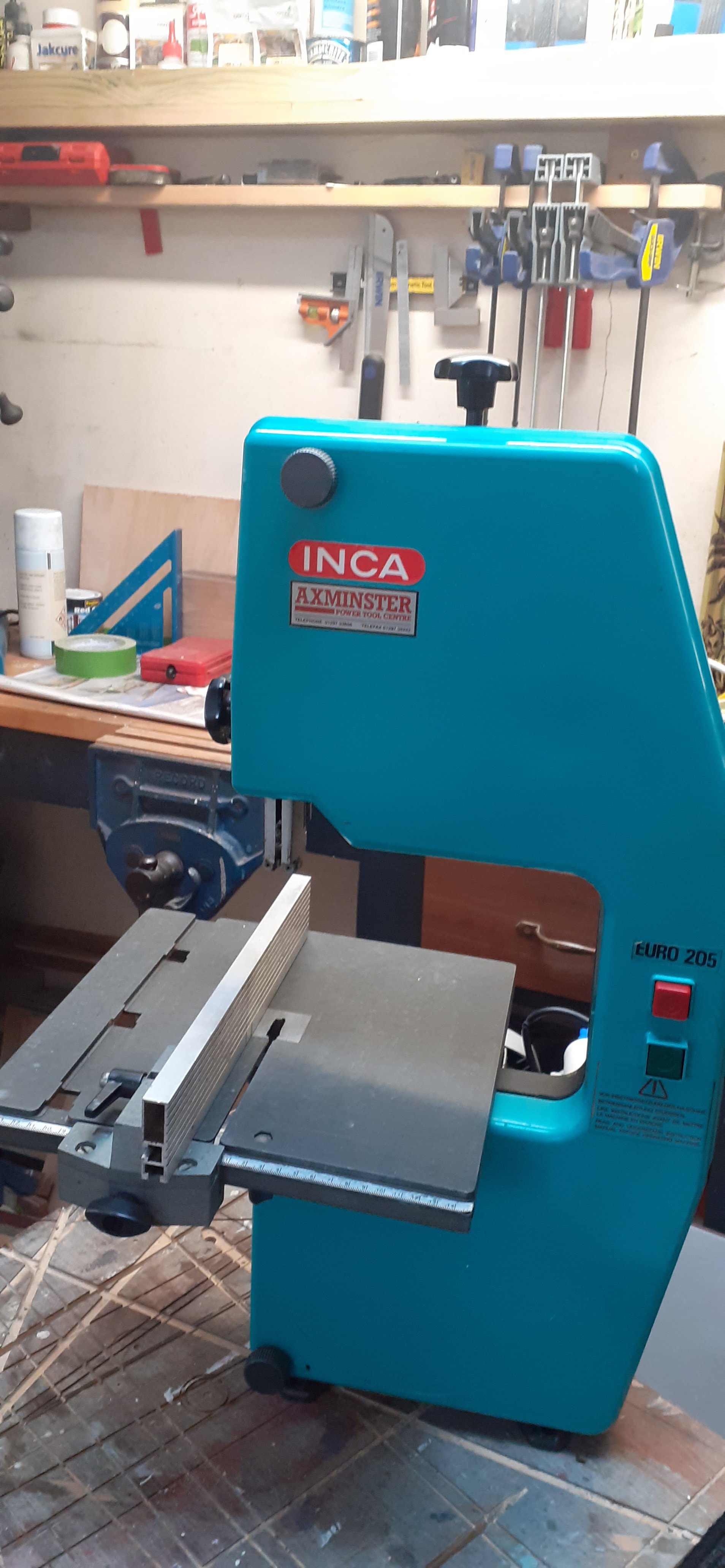New (old) Inca 205 bandsaw UK
