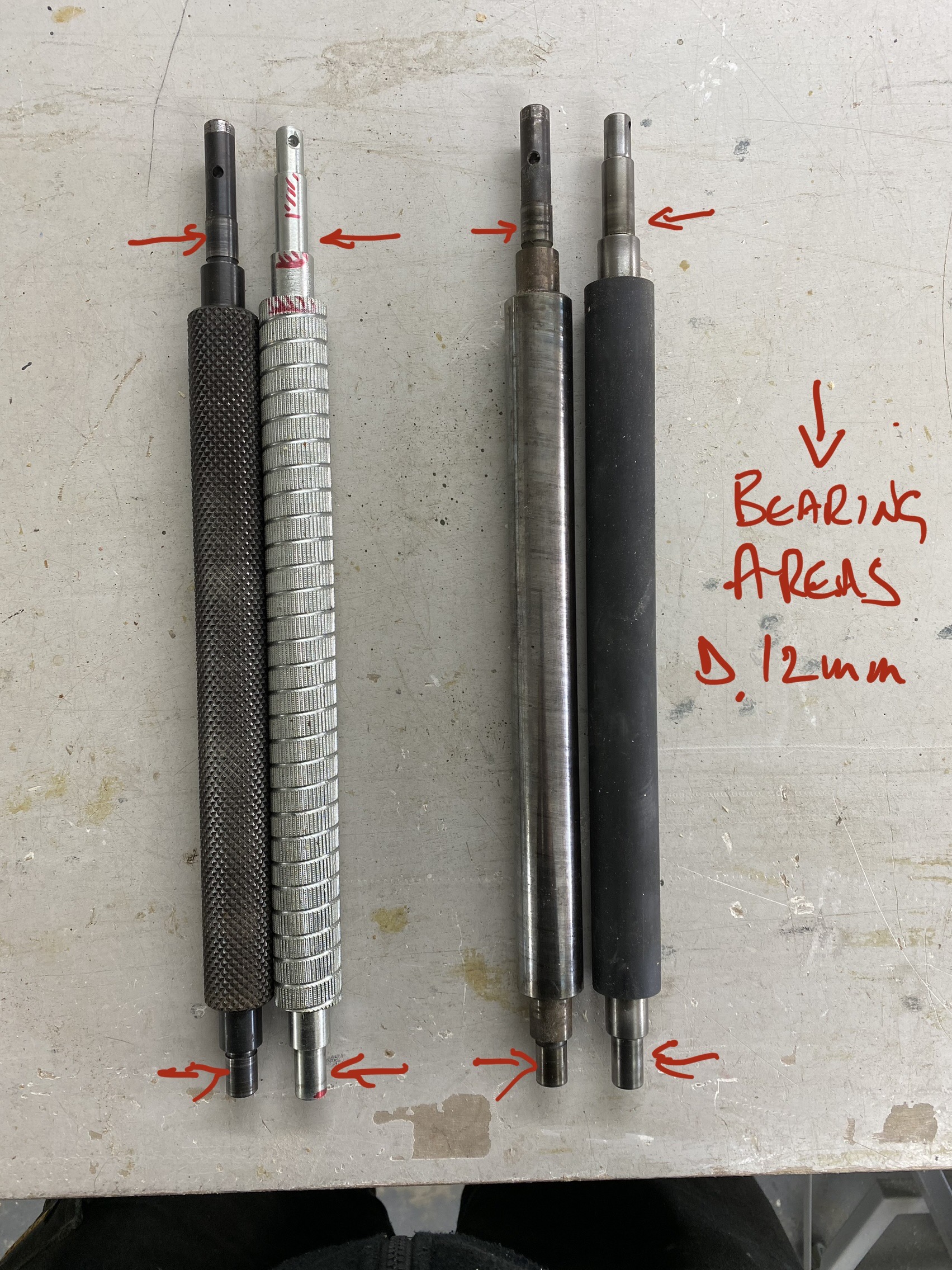 Machining modification of planer rollers UK