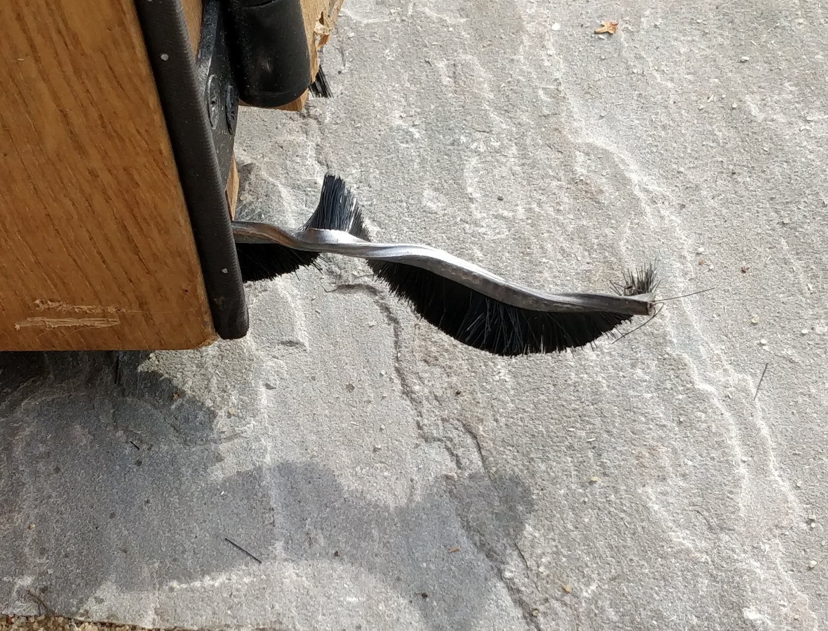 Inset brush seal for bifold door can anyone identify? UK