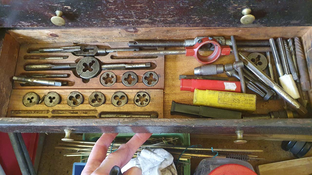 For Sale Lathes, chucks, collets, taps and dies for sale UK