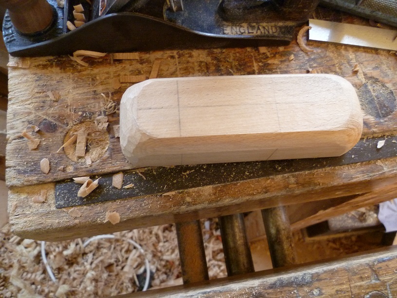 My version of a Dryad Junior book plough (for bookbinding) UK