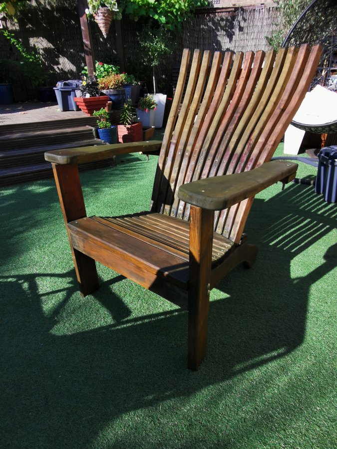 Protecting an Adirondack Chair from the UK weather UK