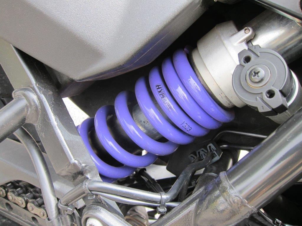 BMW F800GS Hyperpro lowering kit Wild Dog Adventure Riding