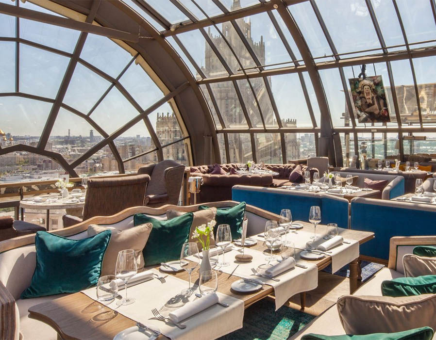 White Rabbit, Moscow The most spectacular restaurant