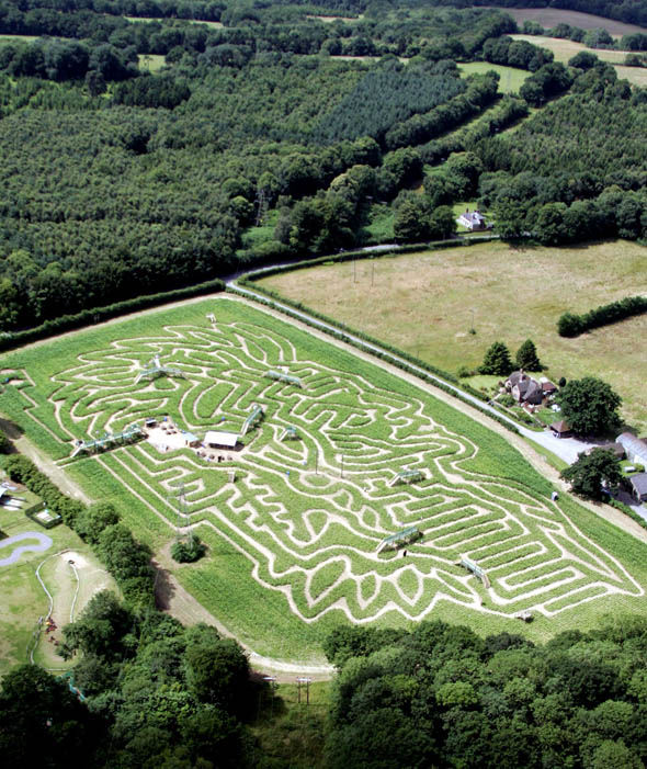 Native American maze Amazing mazes around the world