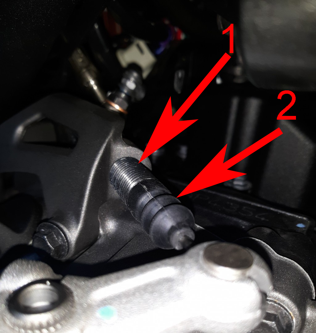 Clutch adjustment neutral can be difficult to find. Tiger 1200