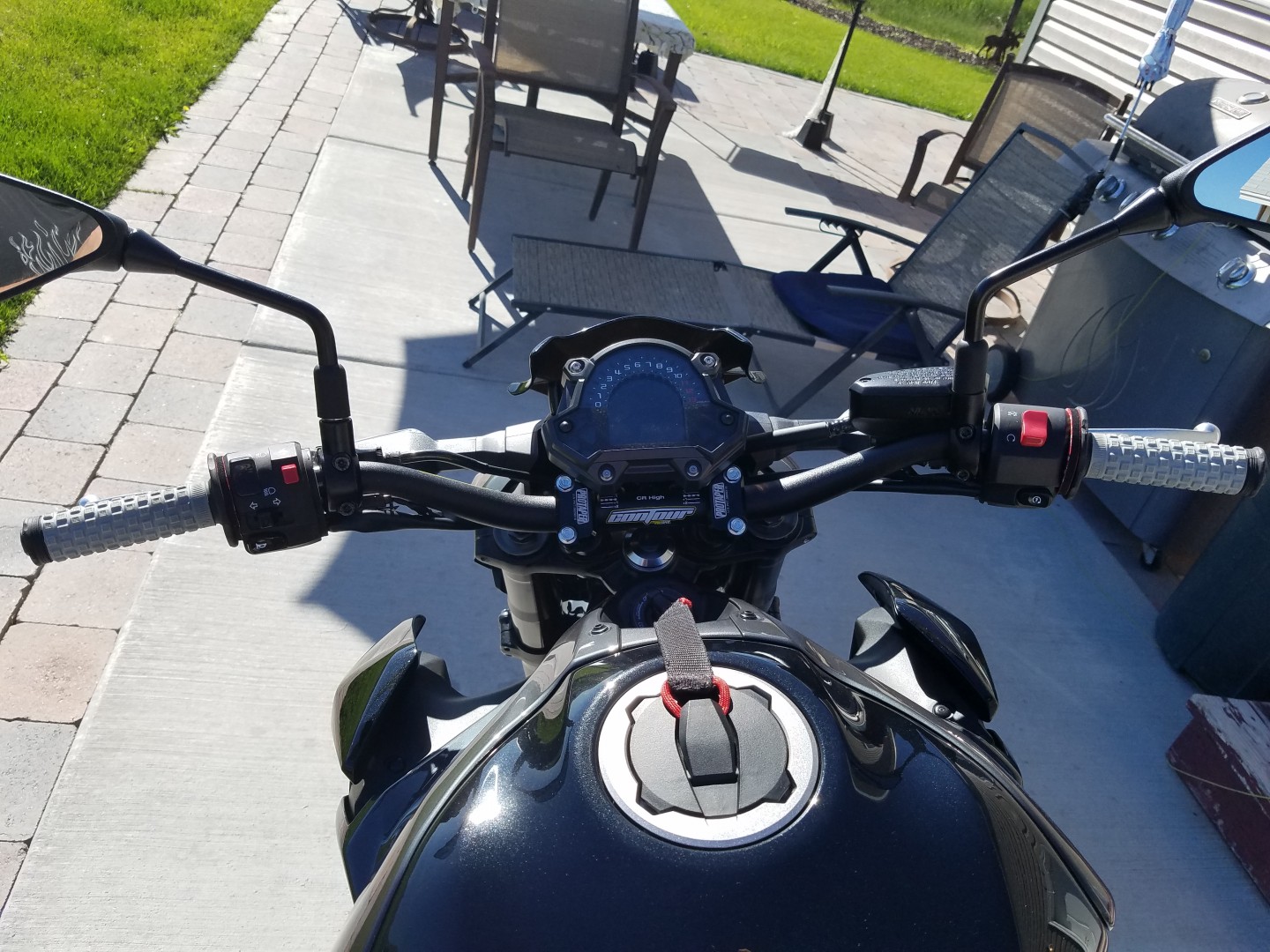 Pro Taper Contour CR High bars Z900 Forum Photos