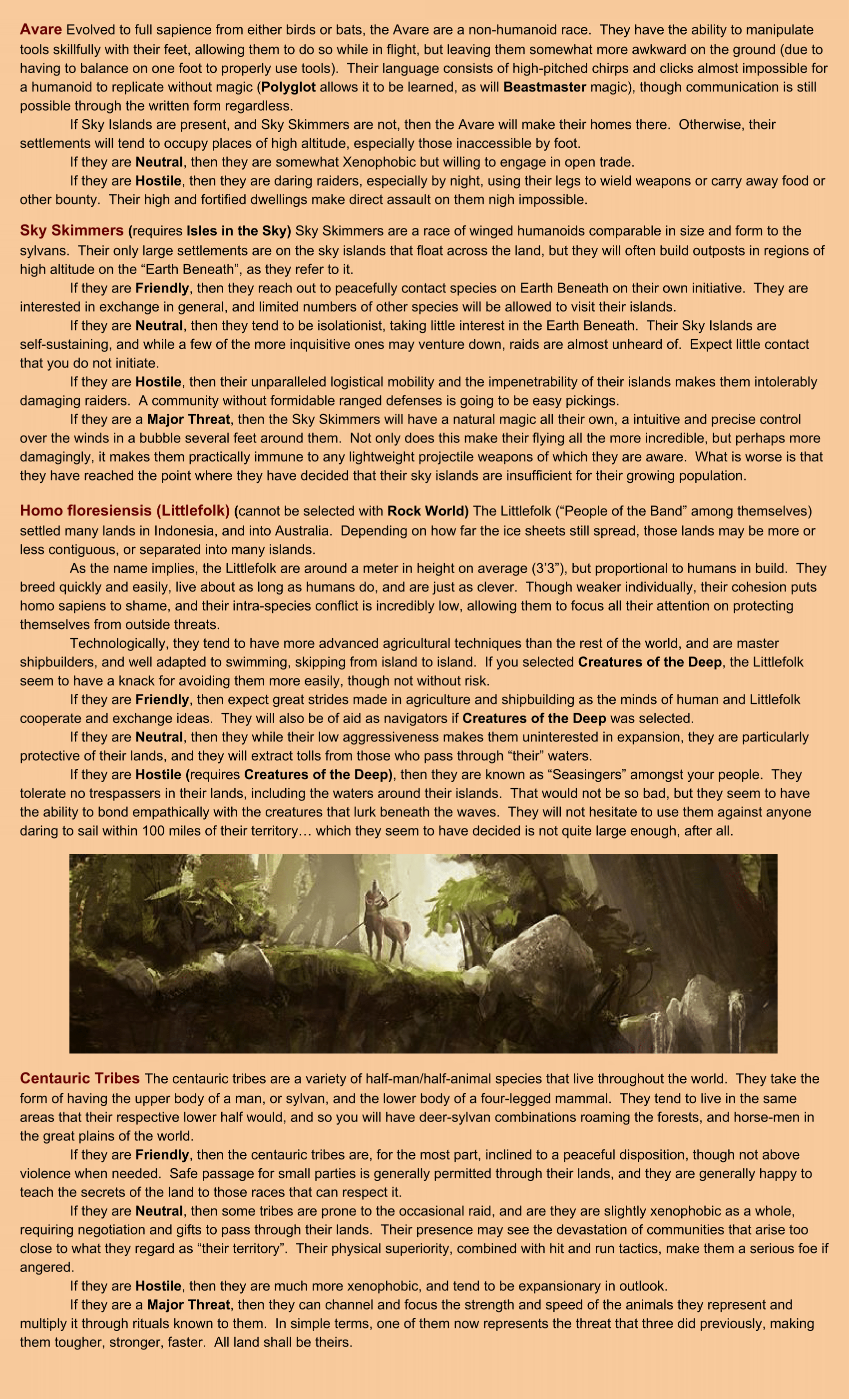 Altering History CYOA by acheld + World of Myth and Wonder DLC Image