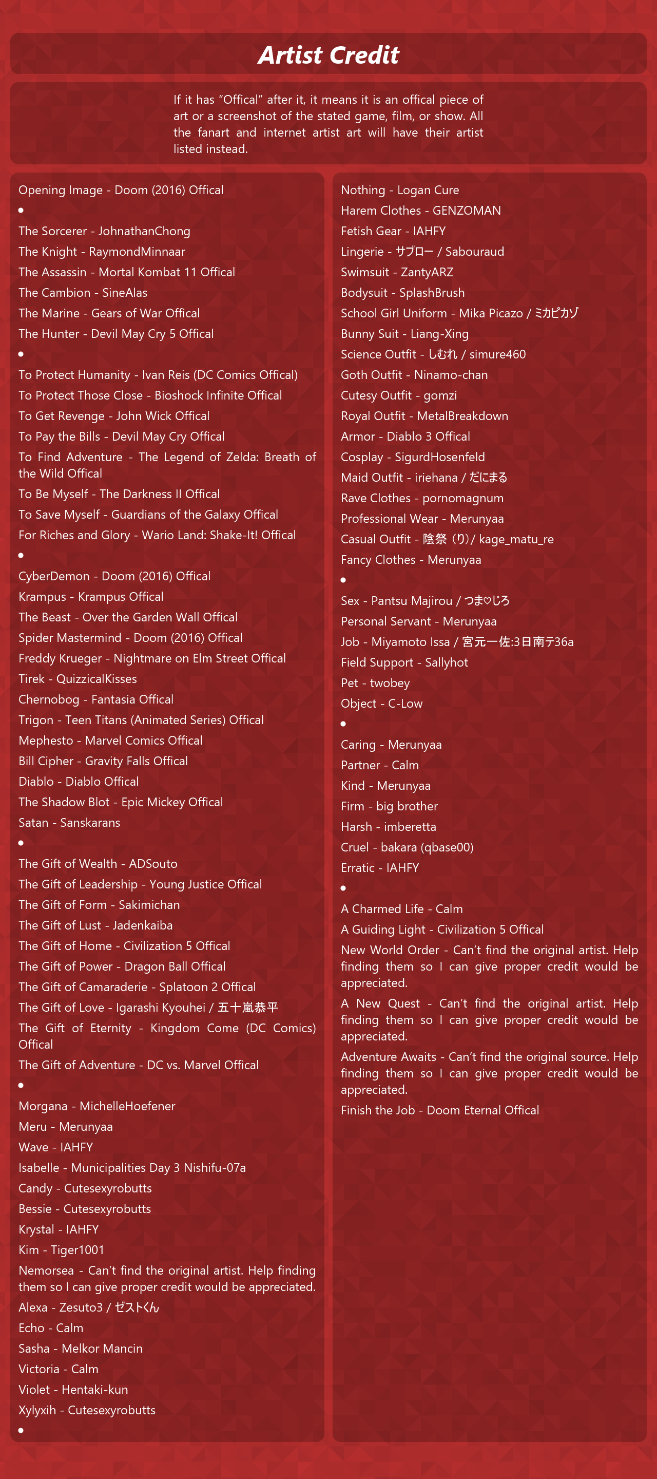 Doom Slayer 2.0 NSFW CYOA Image Chest Free Image Hosting And