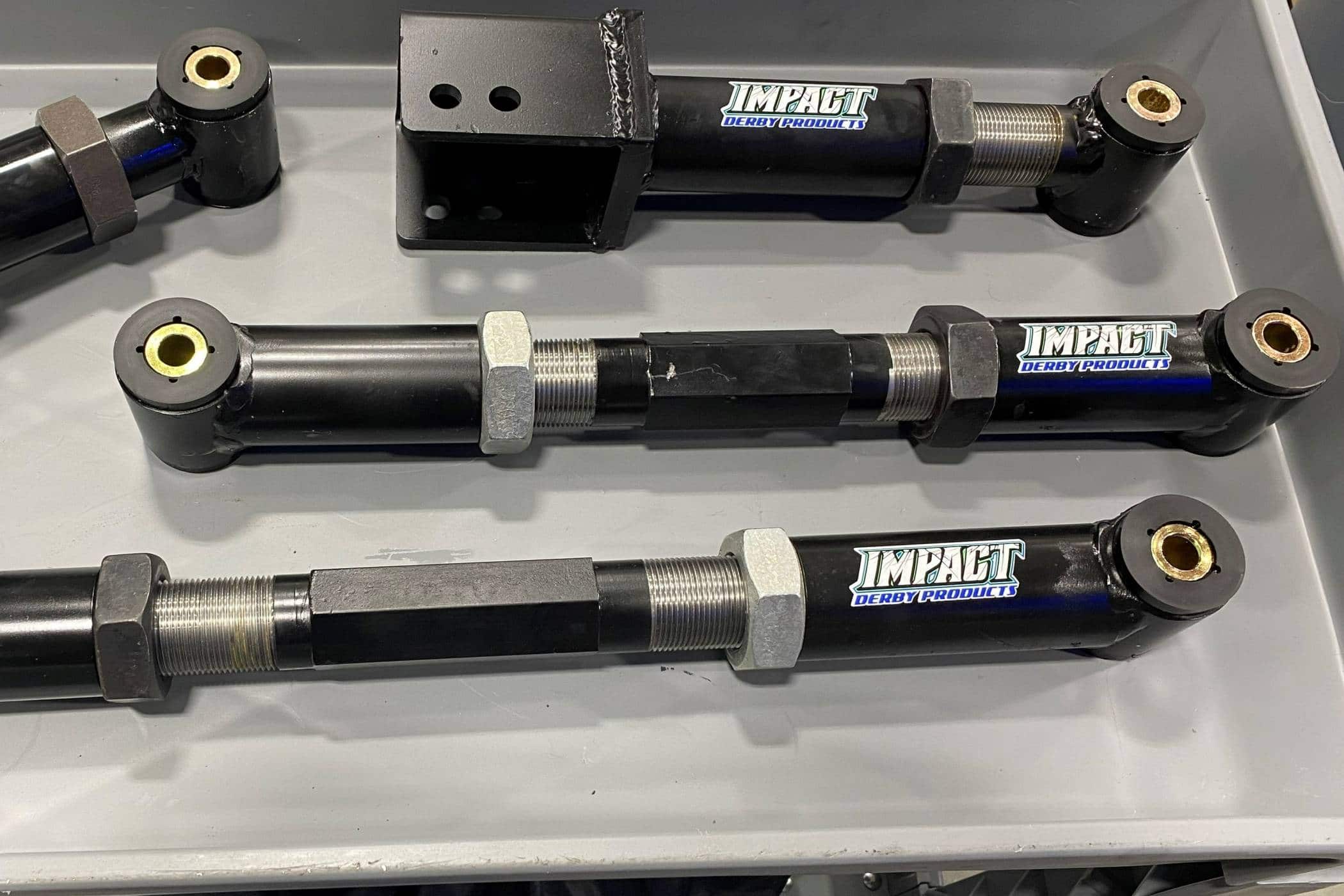 Threaded Adjustable Trailing Arms | Impact Derby Products