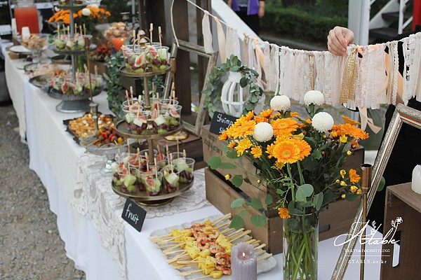 석촌호수 웨딩케이터링 : 에이테이블 케이터링