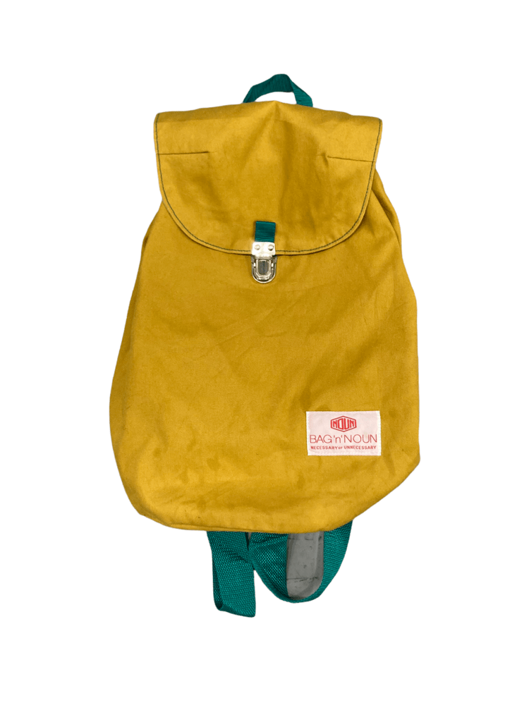 BAG n NOUN backpack RAG STORE