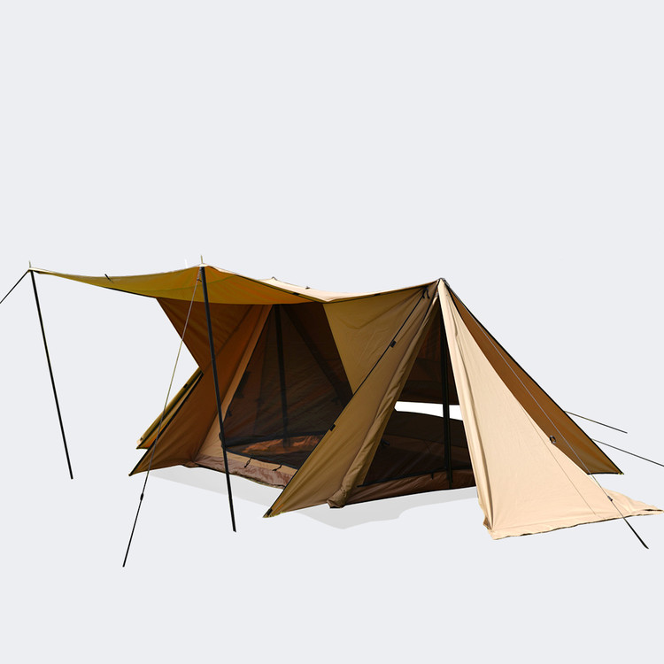 어네이티브 마운틴 TC 탄 / A형텐트 플랩(flab)유니크 캠핑 기어