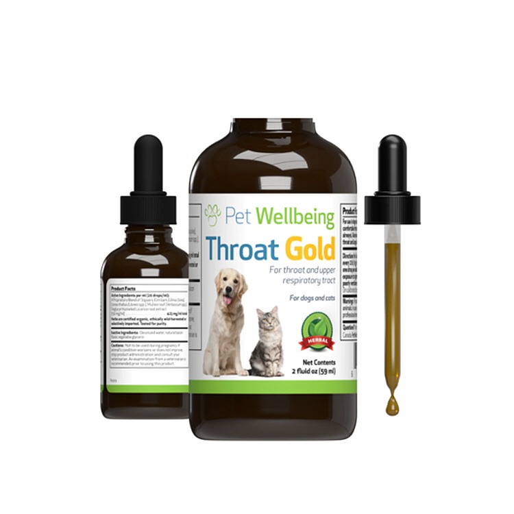 펫기도협착, 심장비대, 울혈성심부전, 이첨판폐쇄부전증 완화영양제 Throat Gold