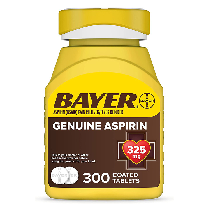 바이엘 아스피린 325 mg 300 코팅 정제 / Genuine Bayer Aspirin, 325mg Coated