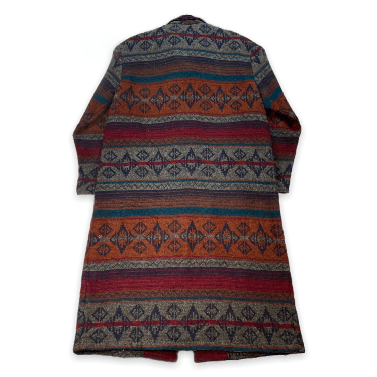 80s Woolrich Navajo Wool Coat (107110) 라이트하우스 스토어