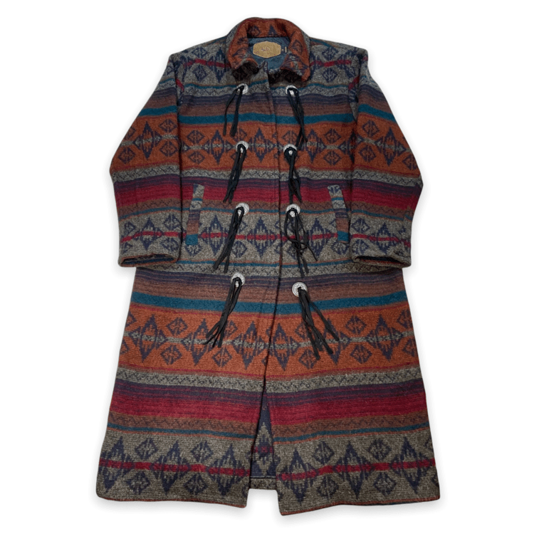 80s Woolrich Navajo Wool Coat (107110) 라이트하우스 스토어