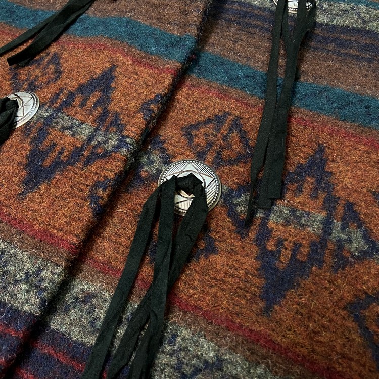 80s Woolrich Navajo Wool Coat (107110) 라이트하우스 스토어