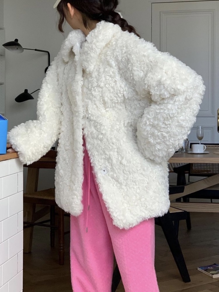 dolly fur jacket bright
