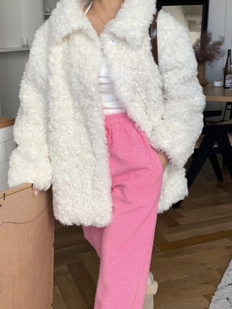 dolly fur jacket bright