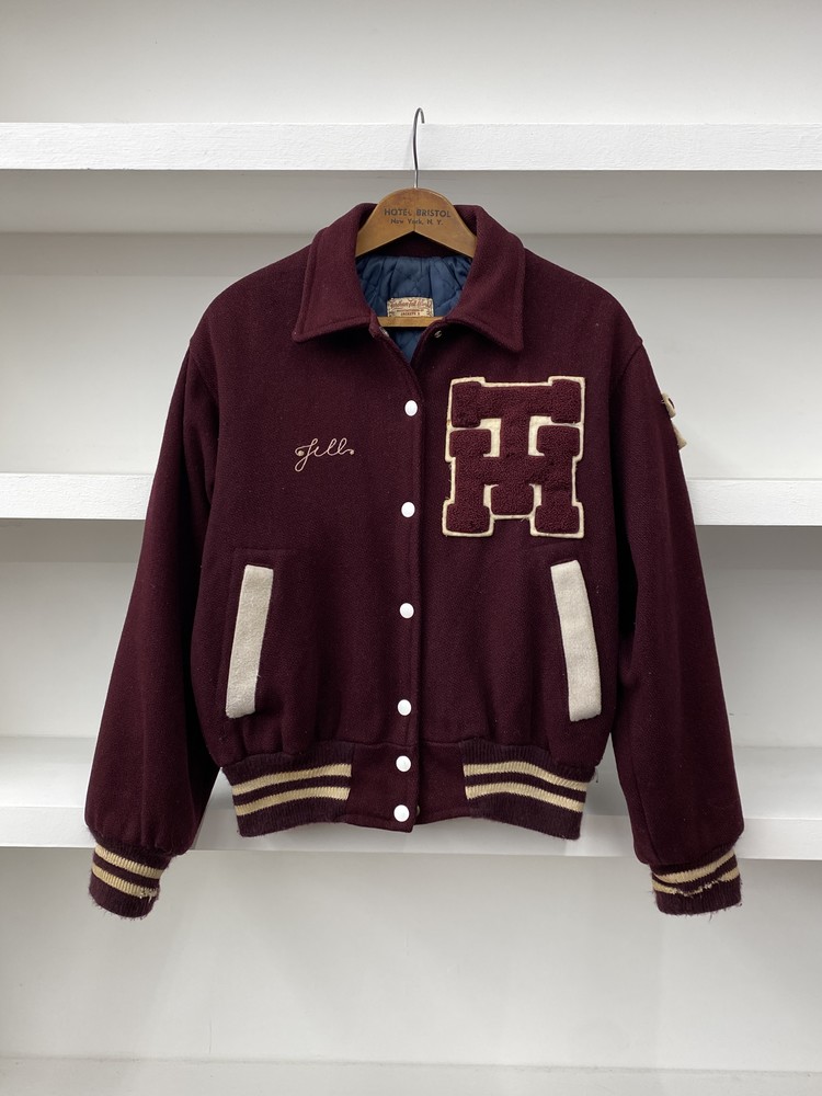 1970's Wool Varsity Jacket (Womens 4455) 라이트하우스 스토어