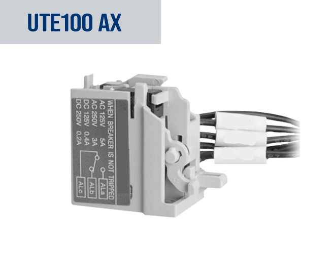 UTE100NT FTU 2P 15A, 20A, 30A, 35A, 40A, 50A, 60A, 70A, 80A, 90A, 100A
