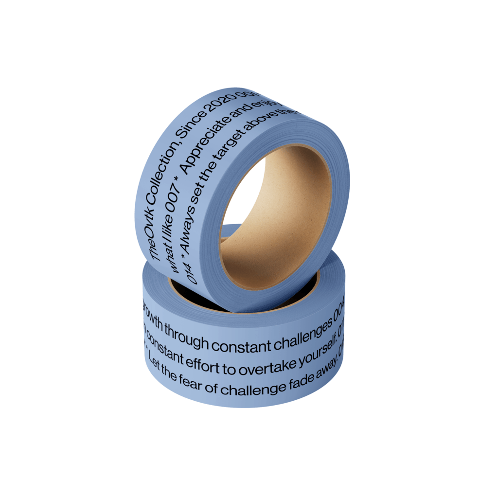 Typo Masking Tape (Blue) OVTK 옵티크