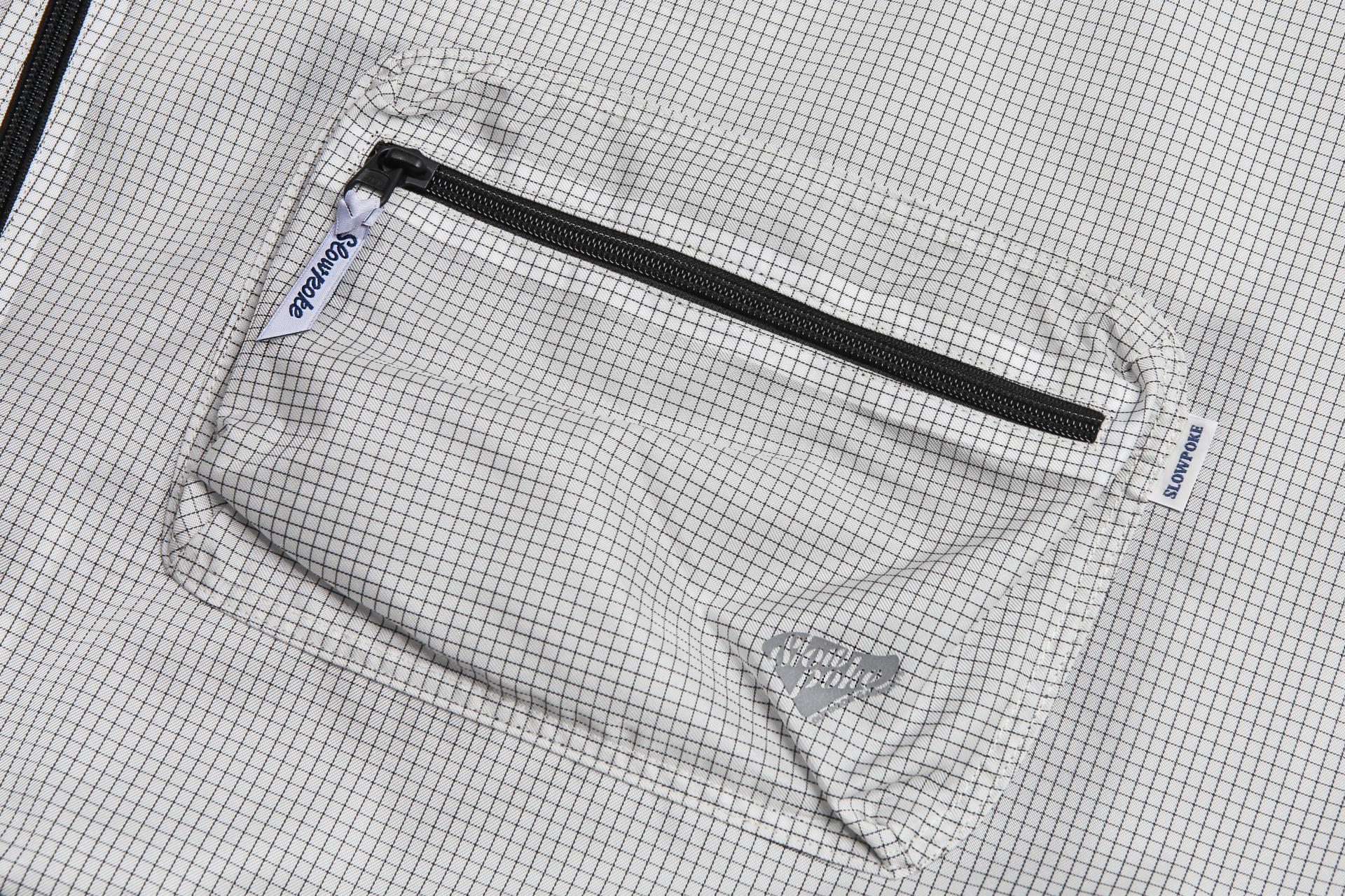 Roll Top Messenger Bag White_SLOWPOKE