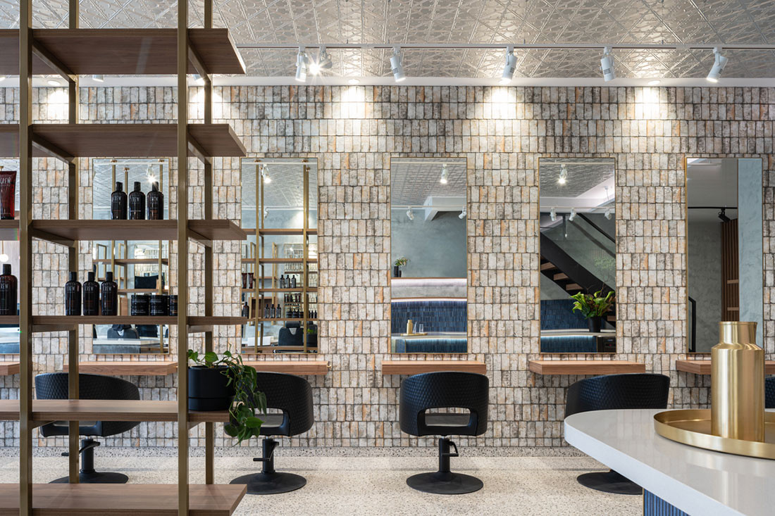 When CoWorking Applies to a Hair Salon Chiseled by OLSK Indesign